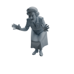 Detail view of MRY-SFW LYTR1035 Interactive Elderly Character Modern Model 4 pcs Model