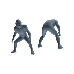 Detail view of MRY-SFW LYTR809 American Football Player Figure Modern Model 5 pcs Miniature Car Diorama Figures Scene Props Accessories Resin Model