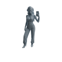 Detail view of MRY-SFW LYTR942 Selfie Woman Character Modern Model 4 pcs Model
