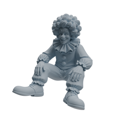 Detail view of MRY-SFW LYTR1054 Clown Character Modern Model 4 pcs Model