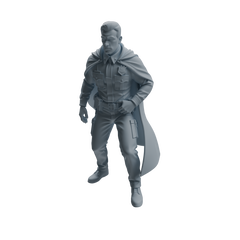 Detail view of MRY-SFW LYTR951 Tactical Cape Uniform Man Character Modern Model 4 pcs Model