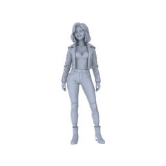 Detail view of MRY-SFW LYTR130B Modern Trendy Cool Female Single 1pc Model