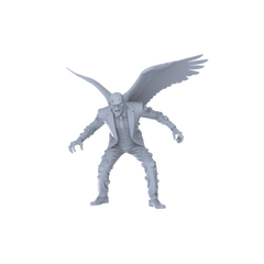 Detail view of MRY-SFW LYGR057 Biological Mutation Series, Avian Human, wargame, resin blank model, sci-fi theme, fantasy theme, miniature figure, scene character, figure, hand-painted S Scale Model