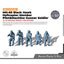 Yao's Studio LY261 1/32(35,48,72,144) Model Upgrade Parts US MH-60 Black Hawk Helicopter Member Pilot&Machine Gunner Sol