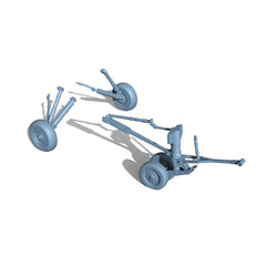 Yao's Studio LY267B 1/32(35,48,72,144) Model Upgrade Parts USAF A-7 Corsair Undercarriage Gravity Wheel