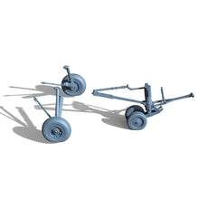 Yao's Studio LY267B 1/32(35,48,72,144) Model Upgrade Parts USAF A-7 Corsair Undercarriage Gravity Wheel