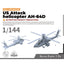 Yao's Studio LYR229 Fighter Aircraft Military Model Kit US Attack helicopter AH-64D