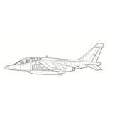 LYR265 Military Model France Alpha Jet E Strike Aircraft
