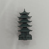 Yao's Studio LYT312 Chinese Ancient Five-Story Pagoda HO/OO/Z/N/TT Railroad Miniature Accessory Display Props
