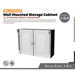 Yao's Studio LYT229 Wall Mounted Storage Cabinet Diecast toys car diorams