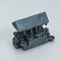 Yao's Studio LYT403 Farmers' Market Vegetable Stall Farm HO/OO/Z/N/TT Railroad Miniature Accessory Display Props
