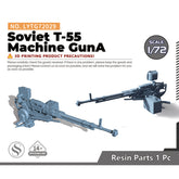Yao's Studio LYTG029 1/35(48,72,144) Model Upgrade Parts Soviet Machine Gun For T-55