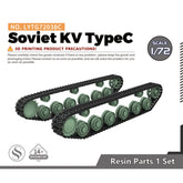 Yao's Studio LYTG038C Model Upgrade Parts Soviet KV TypeC