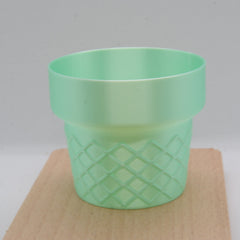 LYTP011B/E/G 1/L 1/M 1/S Ice Cream Cone Succulent Planter Adorable Creative Ice Cream Cone Succulent Planter – Mini Cute Pot for Succulents, Fun Dessert-Themed Decor, DIY Planting Gift
