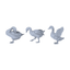Yao's Studio LYTR056 Rural Waterfowl Scene Resin Miniature Model 3-Piece Set - Duck Figures Unpainted DIY Model Painting Rural Scene Decor 1set 3D Printed Resin Model Kit by SSMODEL