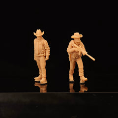 Two modern Texas Mounted Police soldiers LSSNO205 1/35/48/64/72/87/100/144
