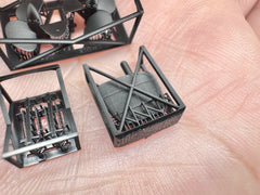 SSMODEL SSMODEL R350127 1/350 scale propeller ship rudder set for destroyers