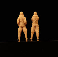 World War II Pacific pilots two-man soldier figures LSSNO251 1/35/48/64/72/87/100/144