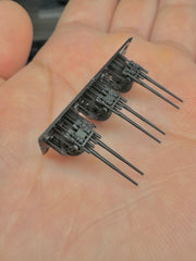 SSMODEL R350054 1/350Proportions Eat orange 120 mm twin anti-aircraft guns