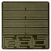 Five-star model FS351139 1/350 universal perforated strip, small standard type, double-sided etched with reinforcing ribs