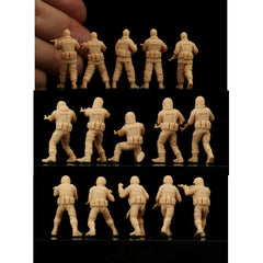 Modern Private Armed Defense Team of 15 LSSNO136 1/35/48/64/72/87/100/144
