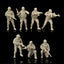 A 7-member modern peacekeeping force LSSNO151 1/35/48/64/72/87/100/144