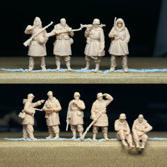 World War II Winter Infantry Drivers 10man crew LSSNO61 1/35/48/64/72/87/100/144