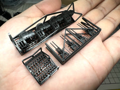 SSMODEL R350015 1/350Proportional 127mm anti-aircraft gun early split three angle adjustments