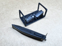 SSMODEL SSMODEL R700037 1/700 scale cargo boat within 17 meters Long pipe boat