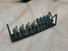 SSMODEL G350047 350 scale German Navy warship bridge platform instrument