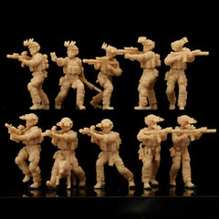 Modern U.S. Navy SEALs 10-man team LSSNO143 1/35/48/64/72/87/100/144