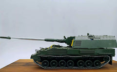 SSMODEL SX35016 German Leopard 1 PZH2000 universal double-sided adhesive metal track with brass pins 1/35
