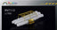 Rainbow Rb7112 1/700 Kai 1 (without shield) triple torpedo launcher