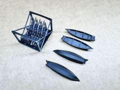 SSMODEL R350033 1/350Proportions 6 m sampans