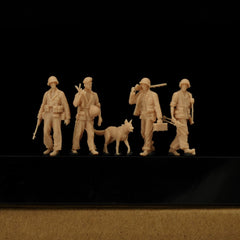 World War II Pacific American 9-Person Team LSSNO127 1/35/48/64/72/87/100/144