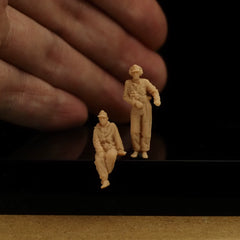 World War II Tank Troops 2-person Team LSSNO148 1/35/48/64/72/87/100/144