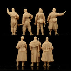 World War II Military Police Winter Kharkiv 7-Person Team LSSNO142 1/35/48/64/72/87/100/144