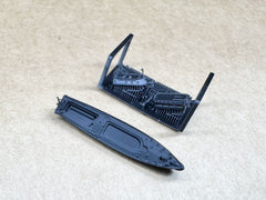SSMODEL SSMODEL R700037 1/700 scale cargo boat within 17 meters Long pipe boat