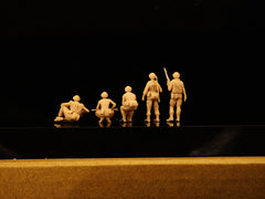 Vietnam War US Army 5-man squad figure LSSNO274 1/35/48/64/72/87/100/144