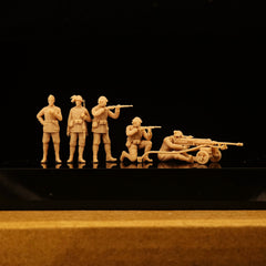 Five-man Italian infantrymen from World War II LSSNO265 1/35/48/64/72/87/100/144