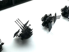 SSMODEL R350013 1/350Scale Jiulu triple with shield LPR sight