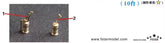 Five-Star Model FS710054 1/700 Smoke Generator (10 units) Modification Parts