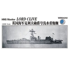 SSMODEL WM04250 Shallow Water Heavy Gun Ship Lord Cliff 1/2000 Resin Model with PE/Metal Gun Barrel