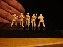 WWII Soviet assault engineer brigade 5-man LSSNO307 1/35/48/64/72/87/100/144
