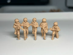 Modern Israeli Soldier 12-man squad LSSNO73 1/35/48/64/72/87/100/144