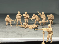 Modern US Airborne 8-man team LSSNO52 1/35/48/64/72/87/100/144