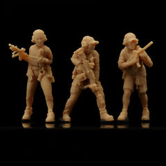 Modern civilian special forces unit consisting of 6 people LSSNO135 1/35/48/64/72/87/100/144