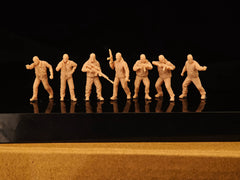 More than 7 modern gangster terrorists in work clothes LSSNO191 1/35/48/64/72/87/100/144