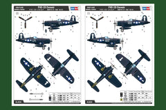 Trumpeter HOBBYBOSS 80384 American F4U-1D Corsair Fighter 1/48