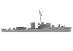 RHWS004 USN Experimental Class Submarine Chaser PC-451 Water line